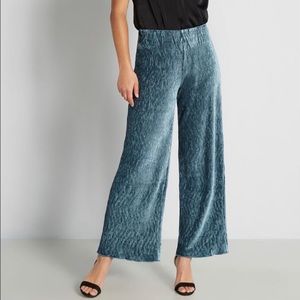 Modcloth Blue Wide Leg Pants